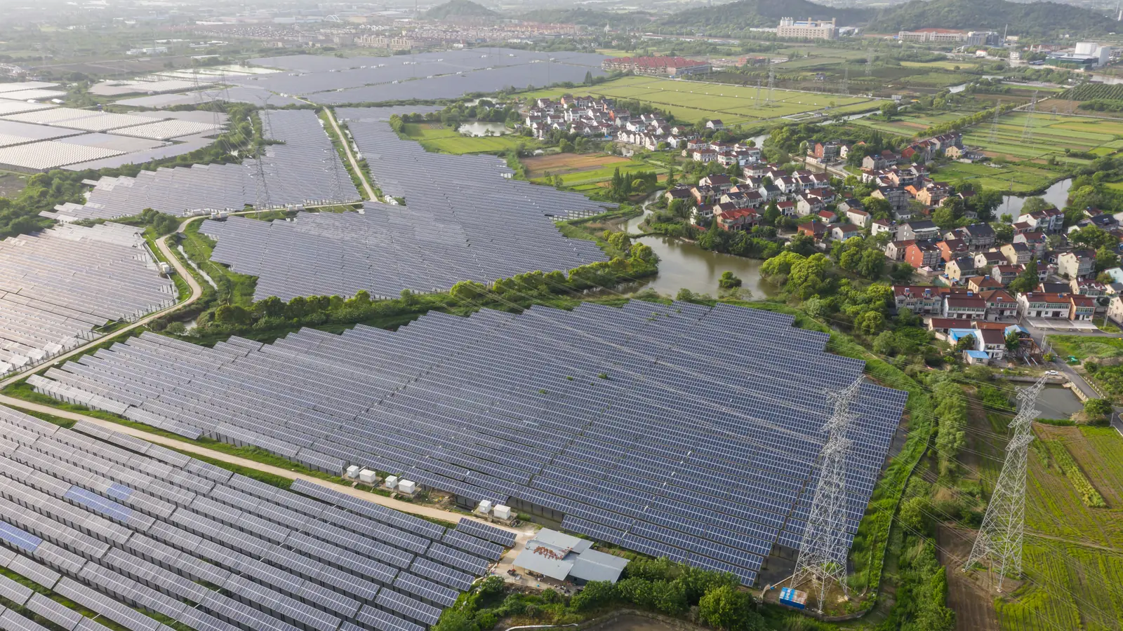 Mini-reseau solaire